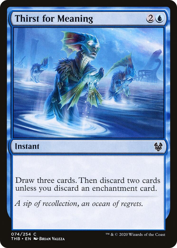 Thirst for Meaning (74) [THB] - MTG Single