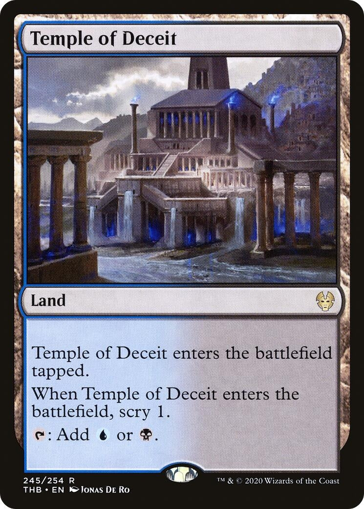 Temple of Deceit (245) [THB] - MTG Single