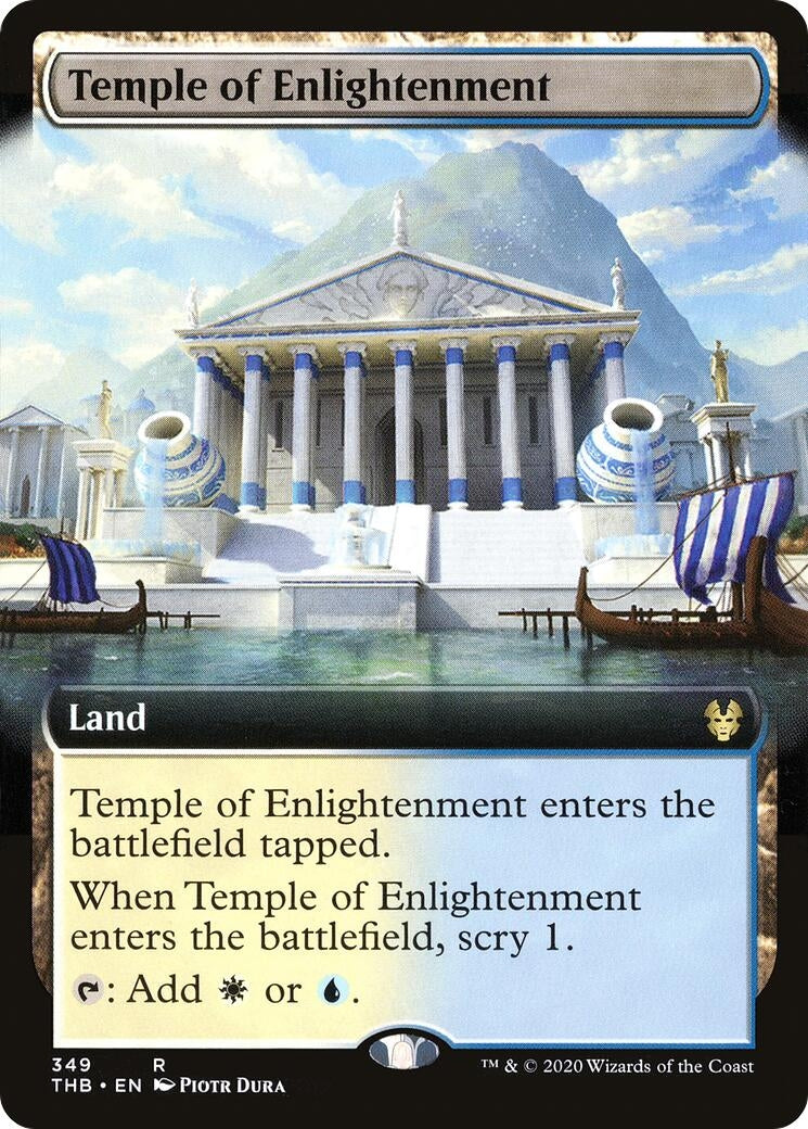 Temple of Enlightenment (Extended Art) (349) [THB] - MTG Single