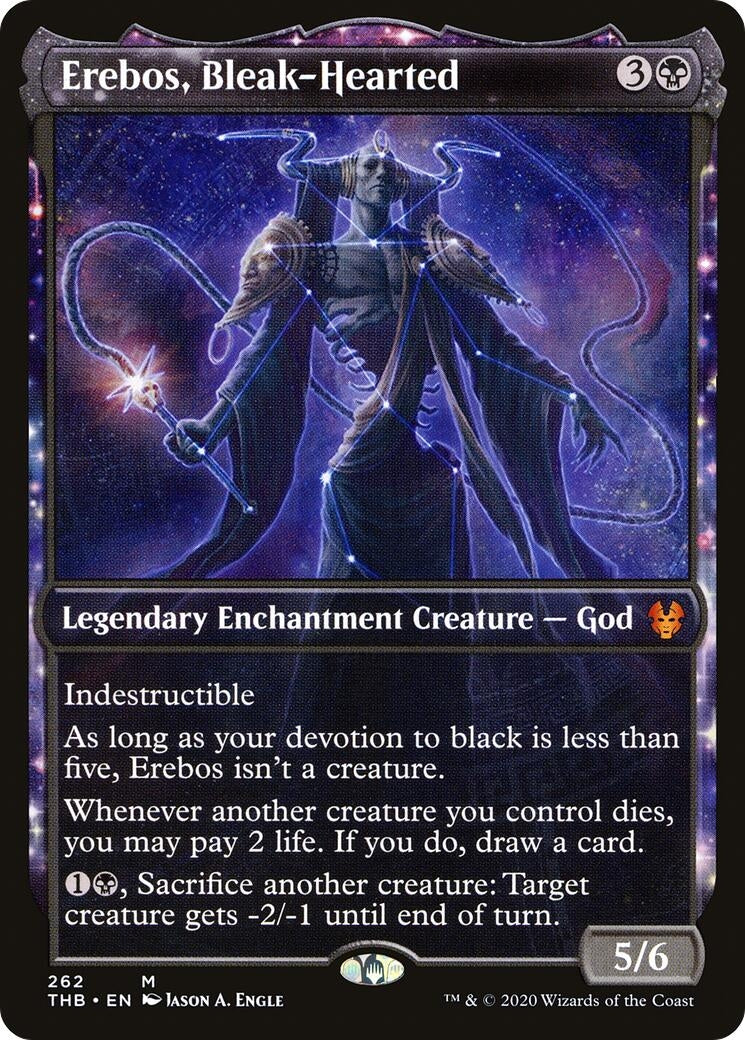 Erebos Bleak-Hearted (Showcase) (262) [THB] - MTG Single