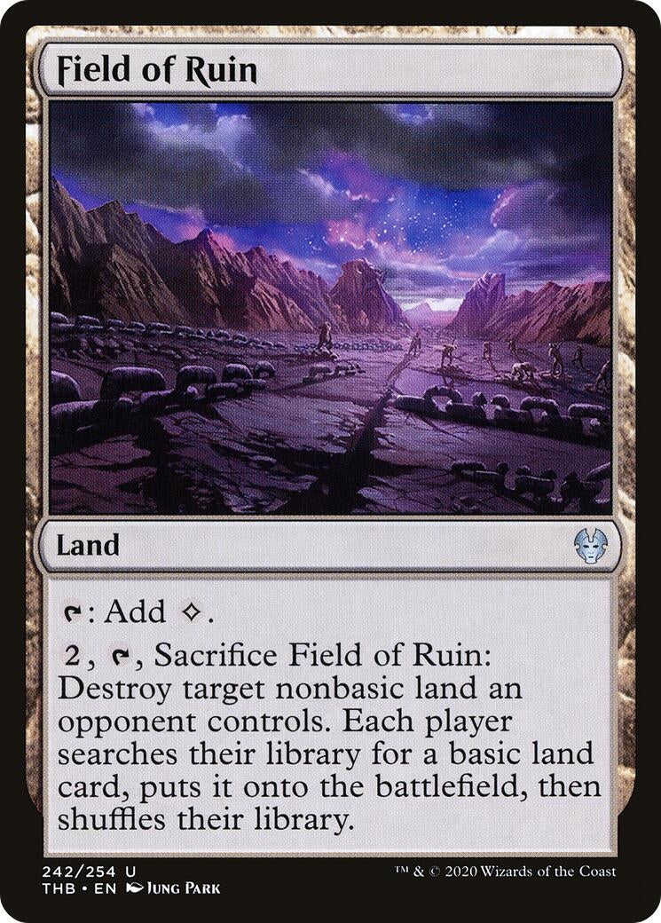 Field of Ruin (242) [THB] - MTG Single
