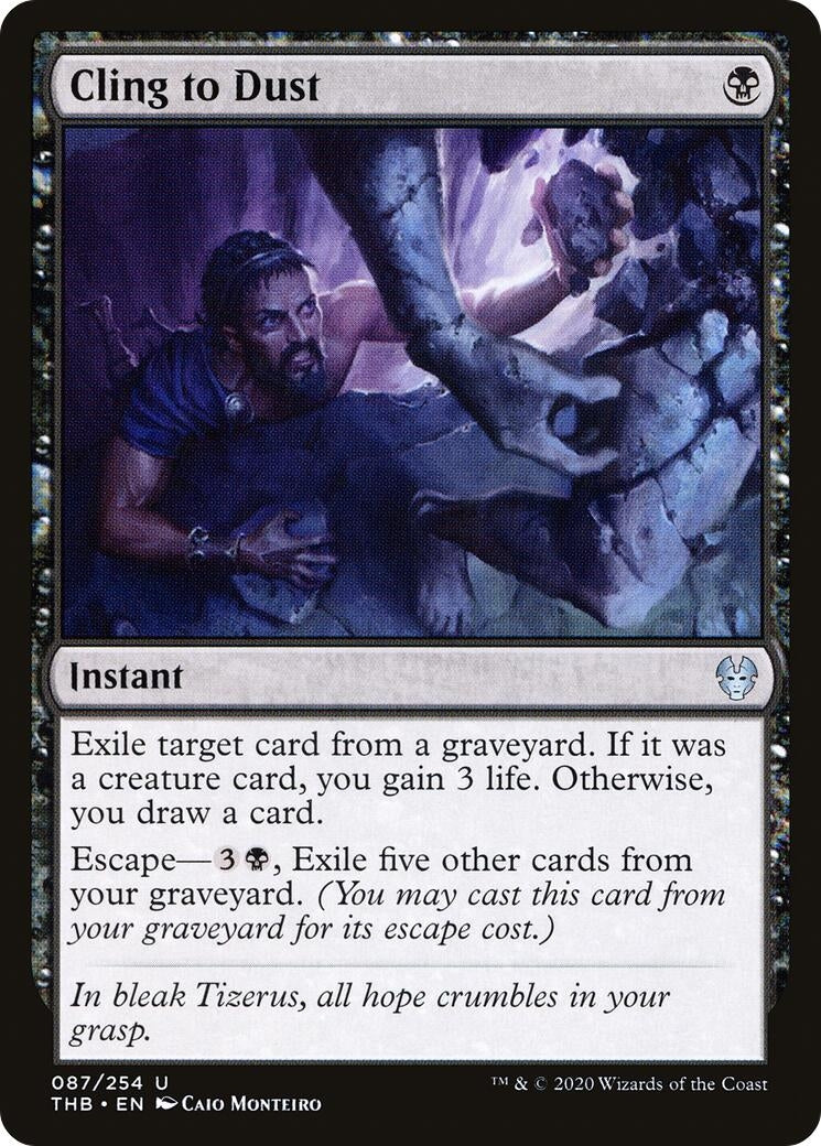 Cling to Dust (87) [THB] - MTG Single