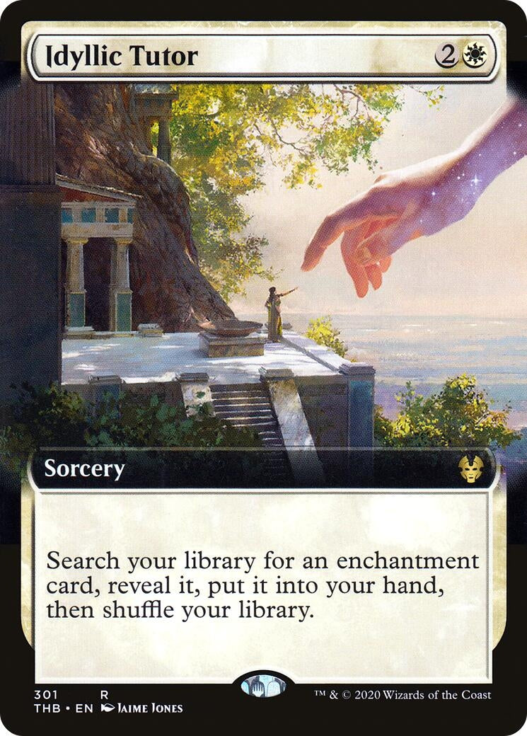 Idyllic Tutor (Extended Art) (301) [THB] - MTG Single