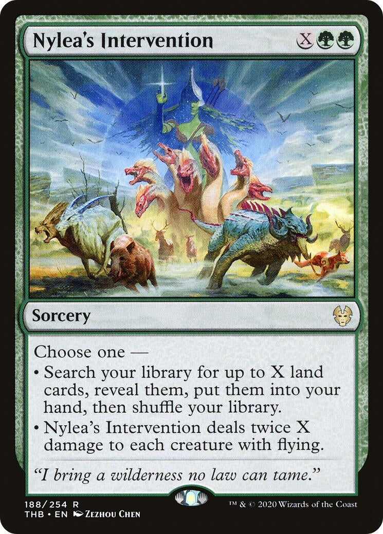 Nylea’s Intervention (188) [THB] - MTG Single
