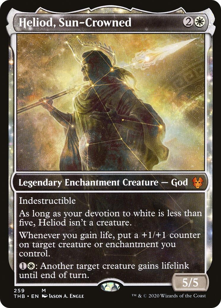 Heliod Sun-Crowned (Showcase) (259) [THB] - MTG Single