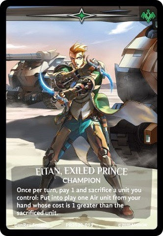 Eitan Exiled Prince (Alternate Art) (2020093) [PR] - Argent Saga TCG Single