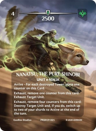 Nanatsu the Pure Shinobi (Serial Numbered) (2019021) [PR] - Argent Saga TCG Single