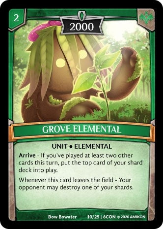Grove Elemental (10) [CON] - Argent Saga TCG Single