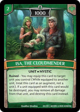 Isa the Cloudmender (11) [CON] - Argent Saga TCG Single