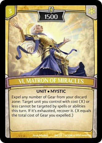 Vi Matron of Miracles (24) [CON] - Argent Saga TCG Single