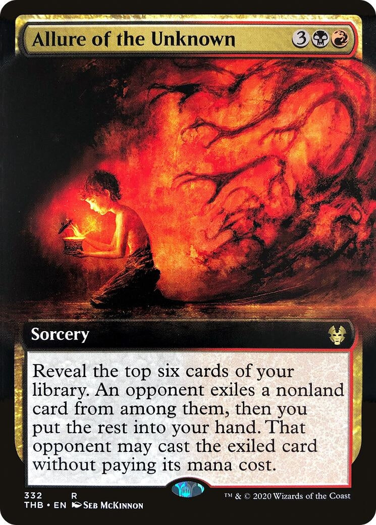 Allure of the Unknown (Extended Art) (332) [THB] - MTG Single
