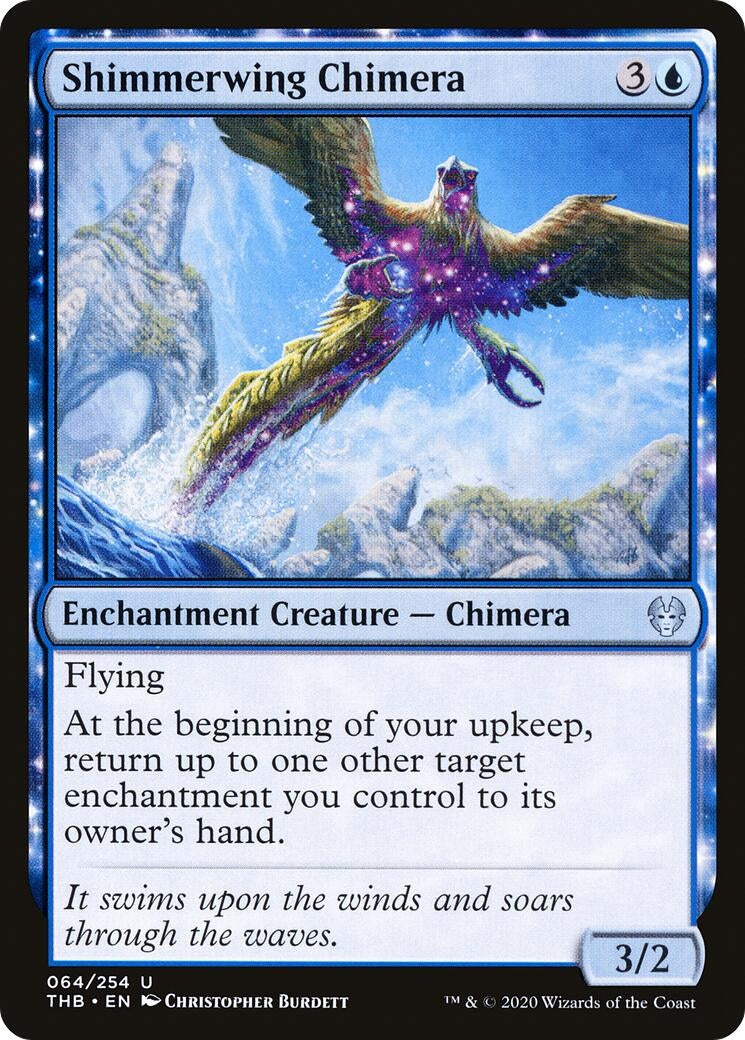 Shimmerwing Chimera (64) [THB] - MTG Single