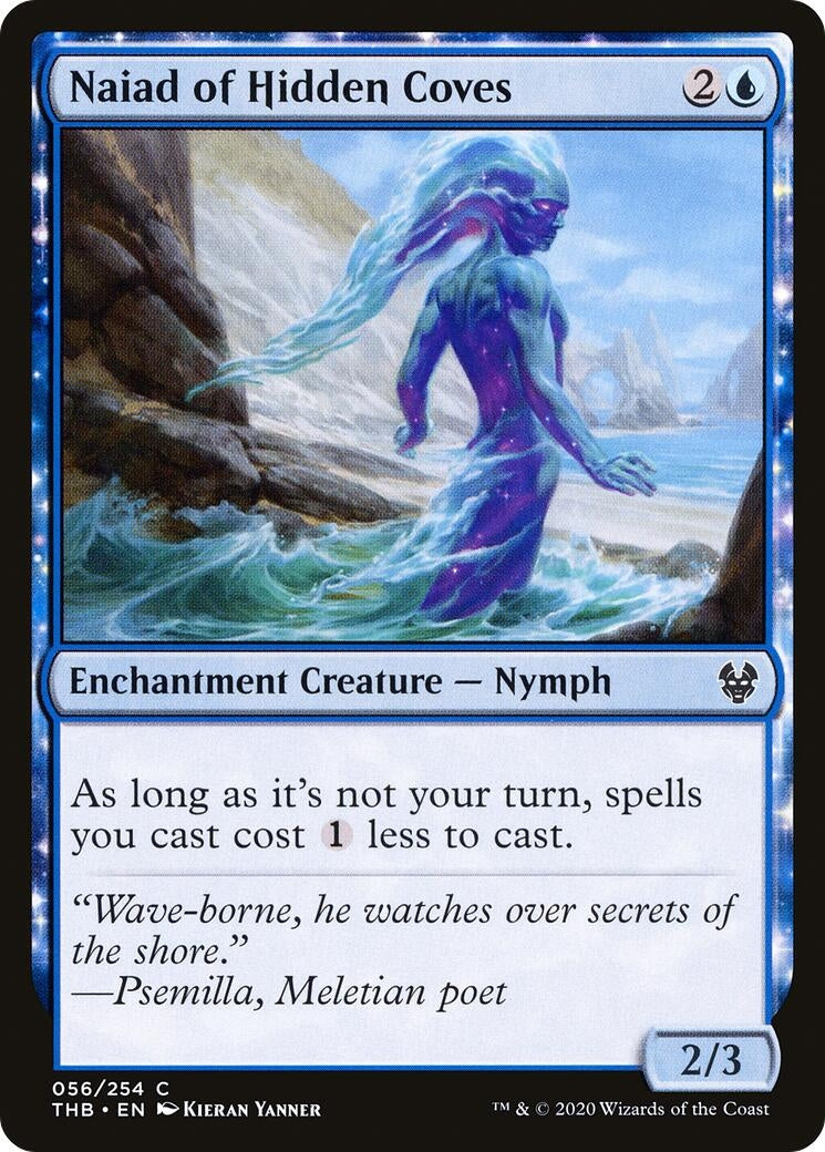 Naiad of Hidden Coves (56) [THB] - MTG Single