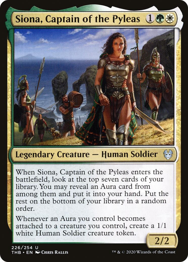 Siona Captain of the Pyleas (226) [THB] - MTG Single