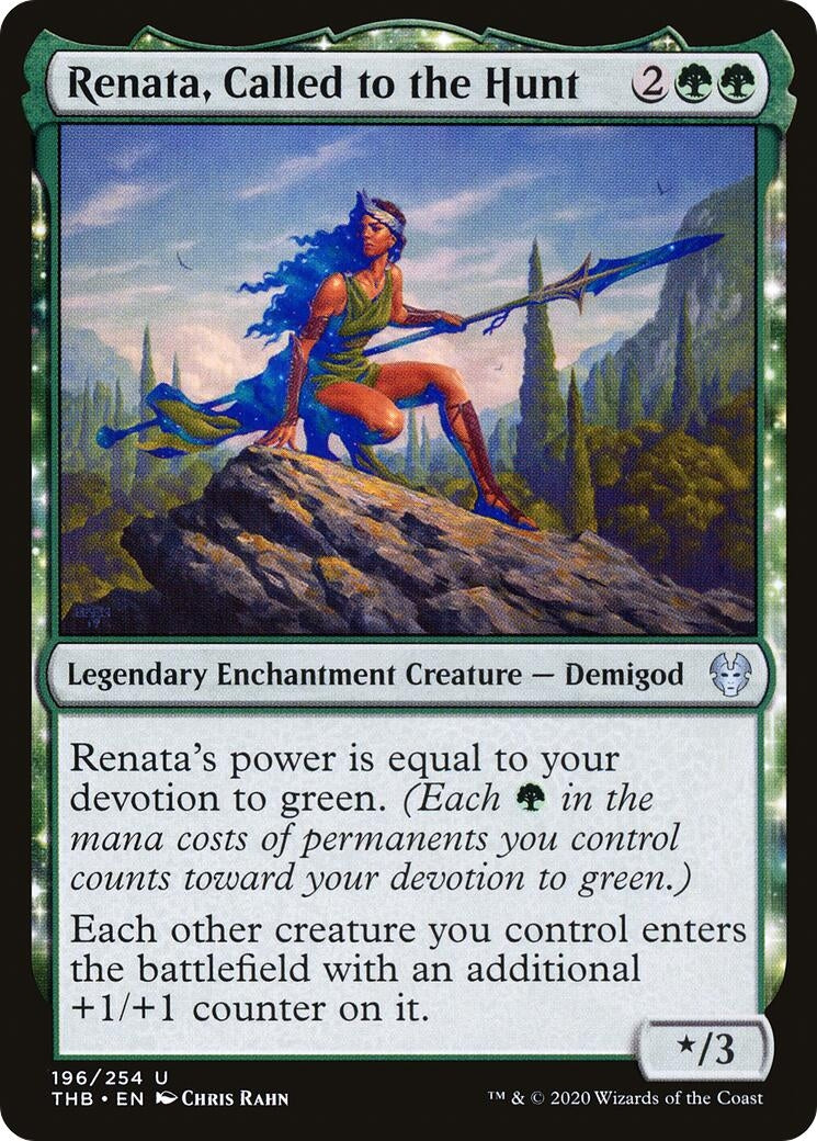 Renata Called to the Hunt (196) [THB] - MTG Single