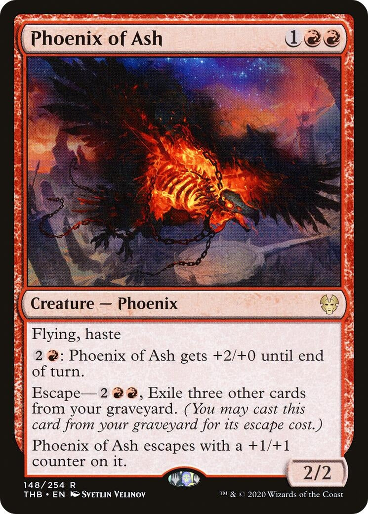 Phoenix of Ash (148) [THB] - MTG Single