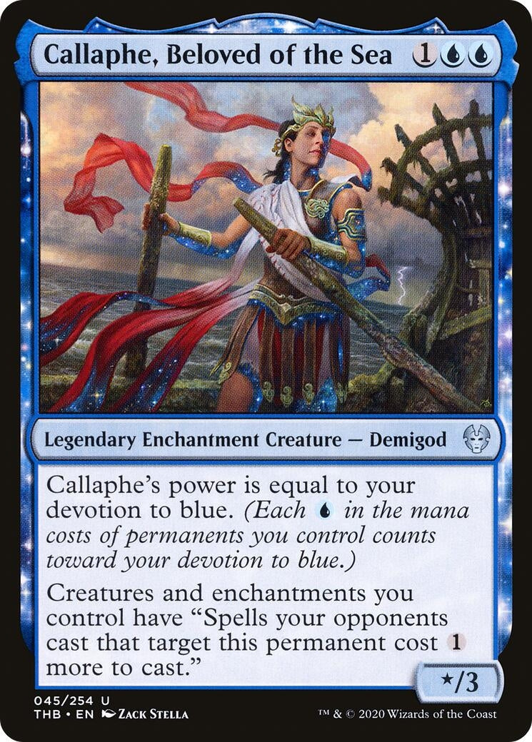 Callaphe Beloved of the Sea (45) [THB] - MTG Single
