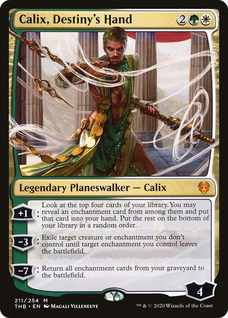 Calix Destiny’s Hand (211) [THB] - MTG Single