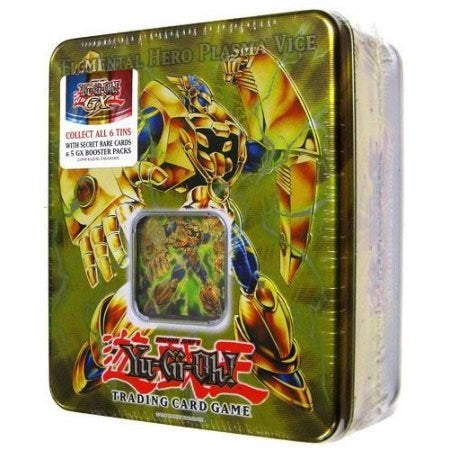 2007 Collectors Tin: Elemental HERO Plasma Vice (CT04) - YuGiOh Sealed