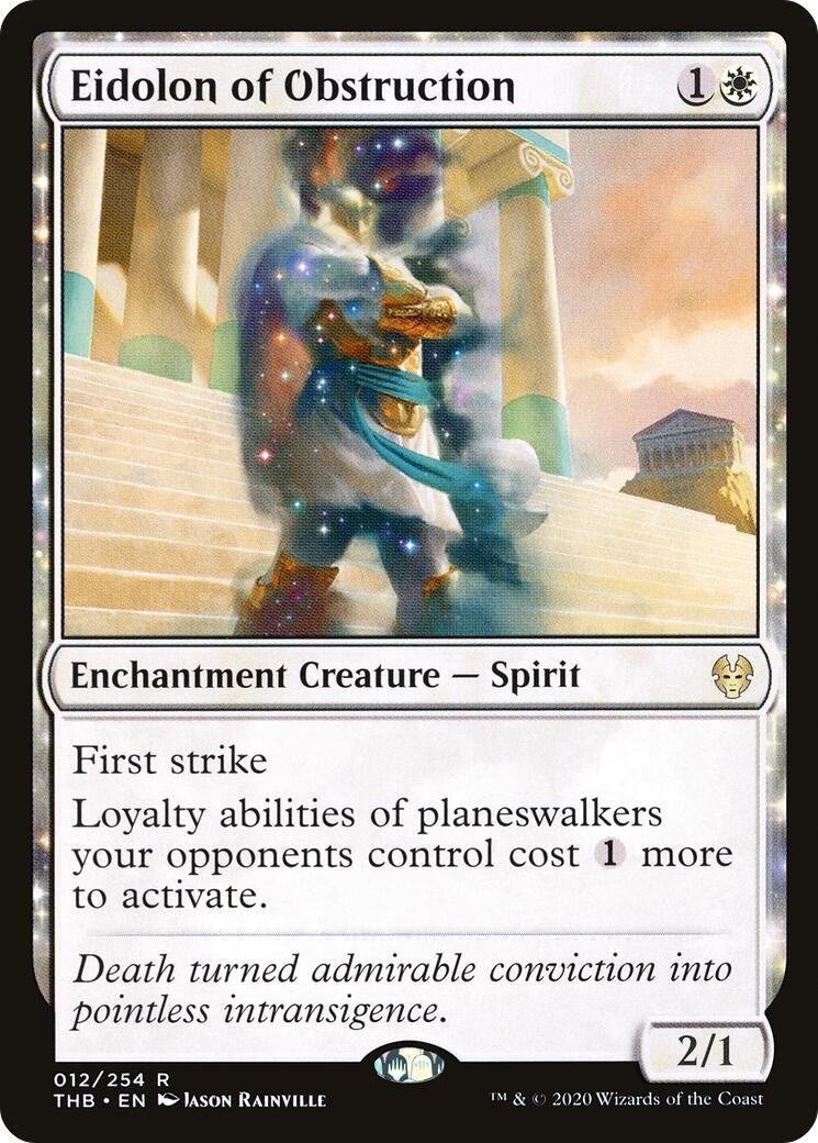 Eidolon of Obstruction (12) [THB] - MTG Single