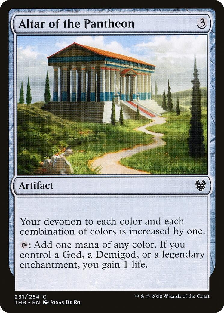 Altar of the Pantheon (231) [THB] - MTG Single