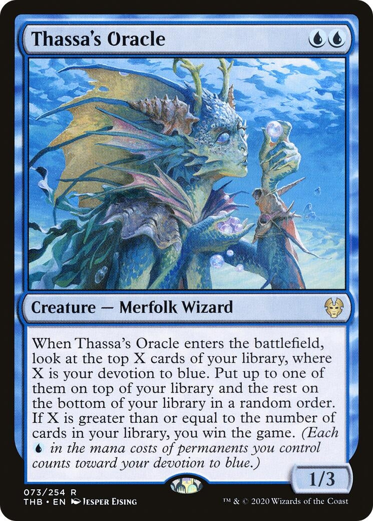 Thassa’s Oracle (73) [THB] - MTG Single