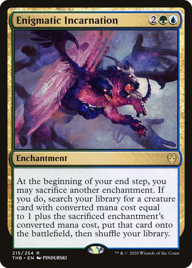 Enigmatic Incarnation (215) [THB] - MTG Single