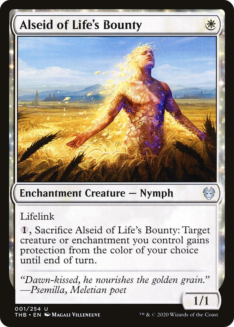 Alseid of Life’s Bounty (1) [THB] - MTG Single