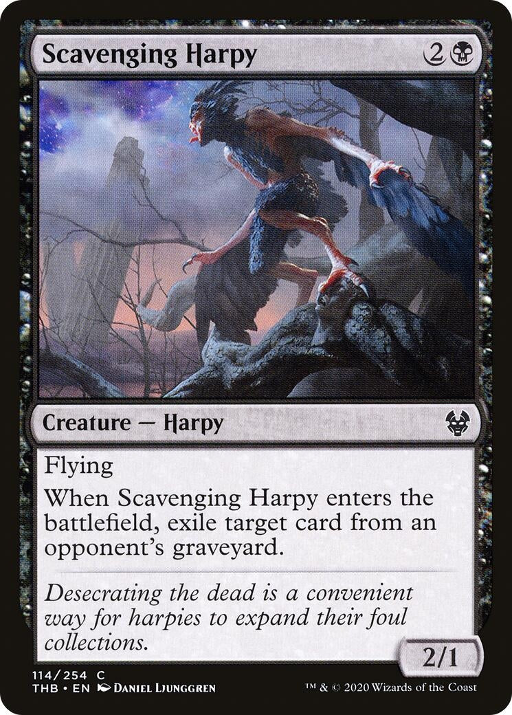 Scavenging Harpy (114) [THB] - MTG Single