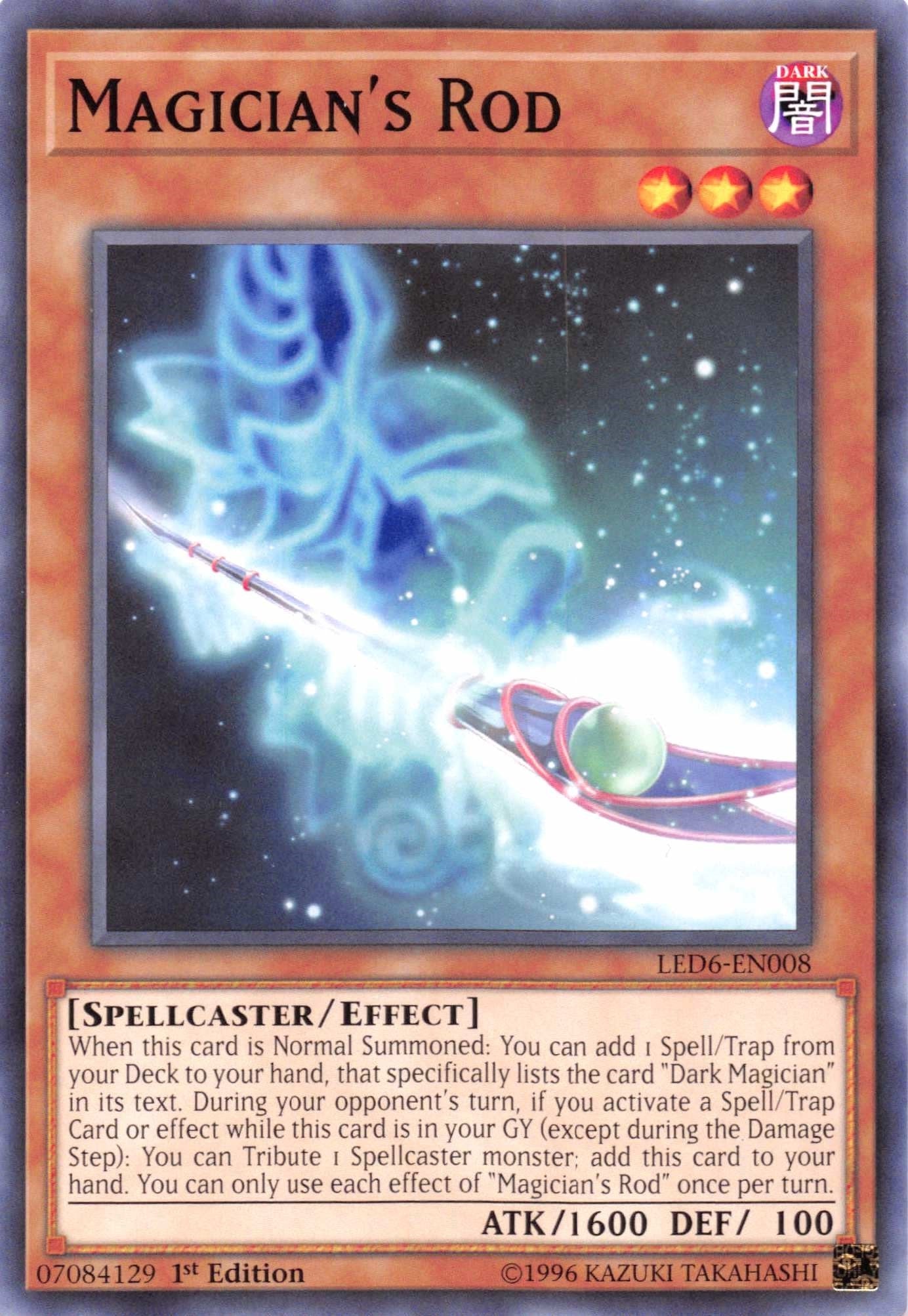 Magician’s Rod (6008) (LED6) - YuGiOh Single