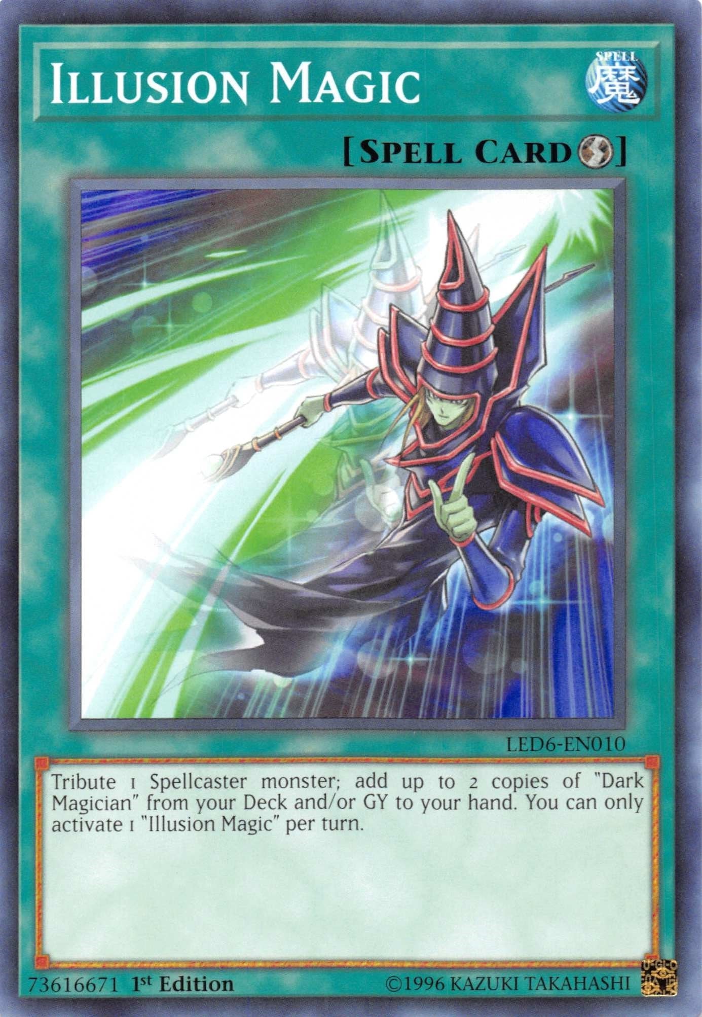 Illusion Magic (6010) (LED6) - YuGiOh Single