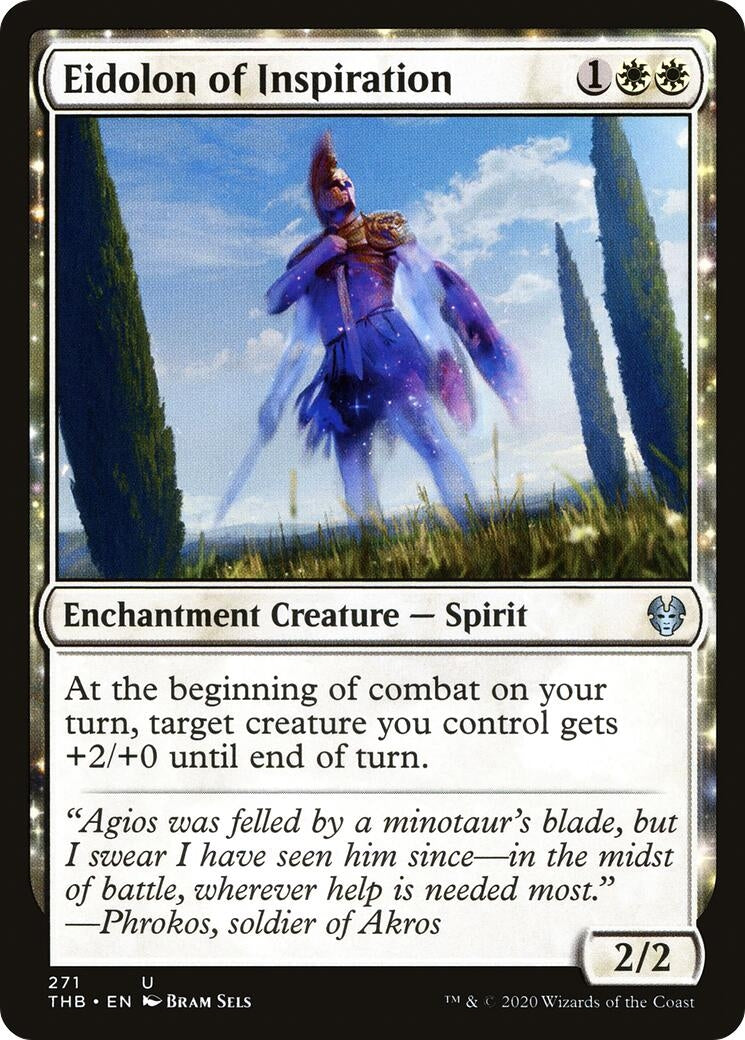 Eidolon of Inspiration (271) [THB] - MTG Single
