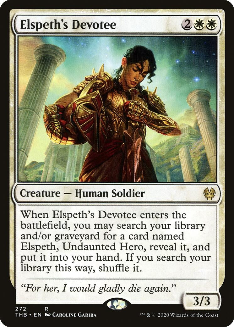 Elspeth’s Devotee (272) [THB] - MTG Single