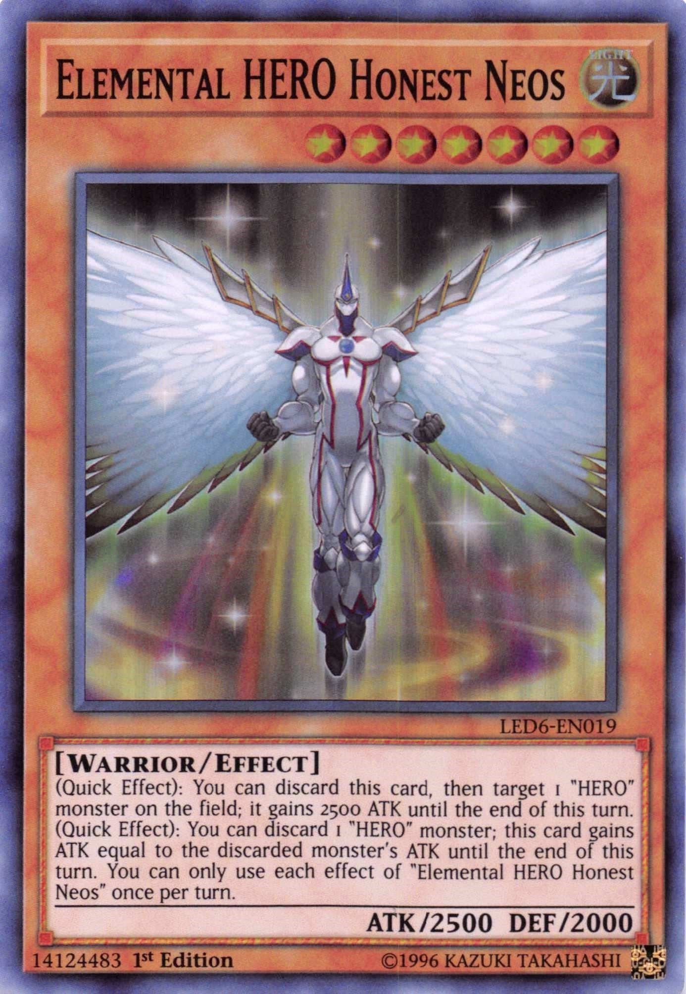 Elemental HERO Honest Neos (6019) (LED6) - YuGiOh Single