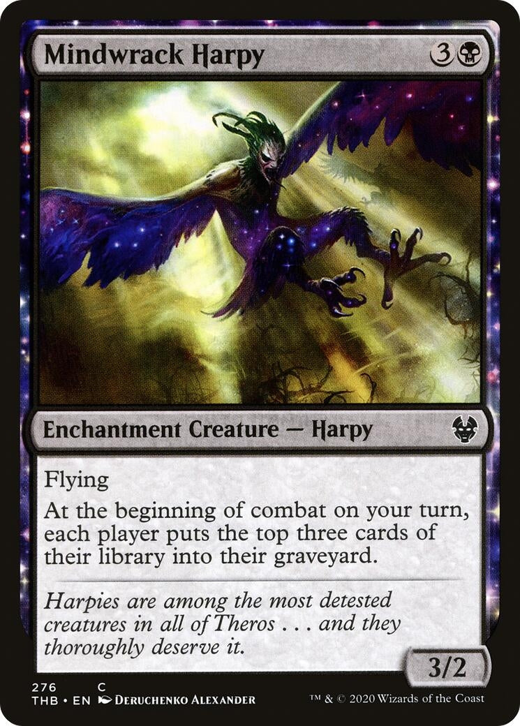 Mindwrack Harpy (276) [THB] - MTG Single