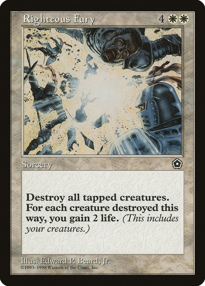 Righteous Fury [P02] - MTG Single