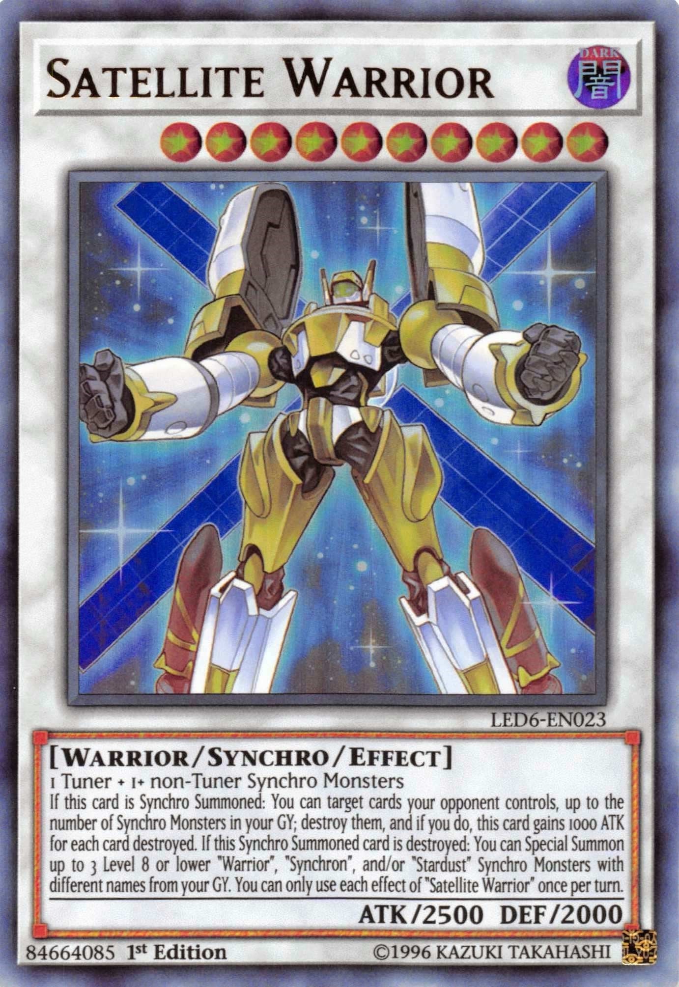 Satellite Warrior (6023) (LED6) - YuGiOh Single