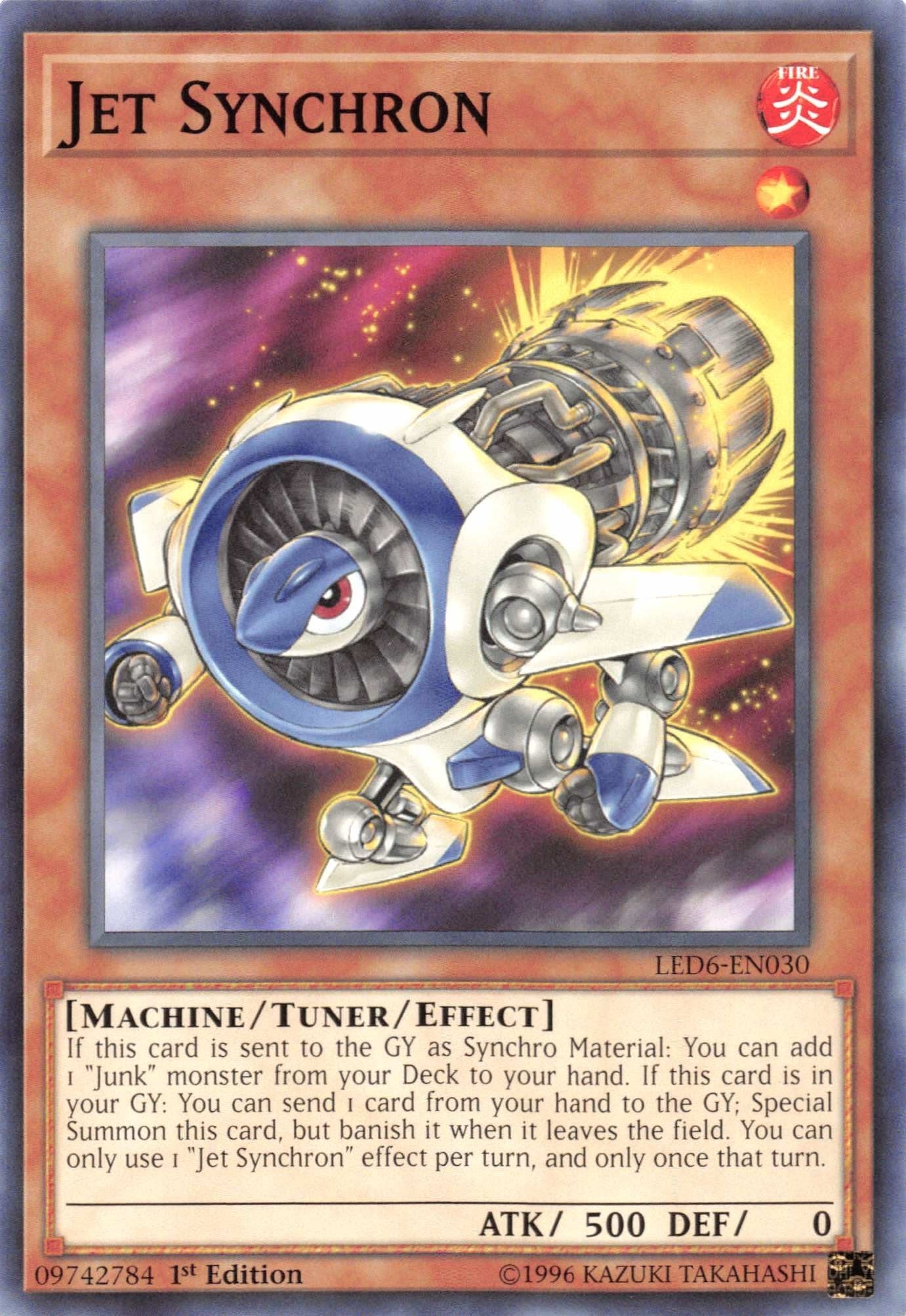 Jet Synchron (6030) (LED6) - YuGiOh Single