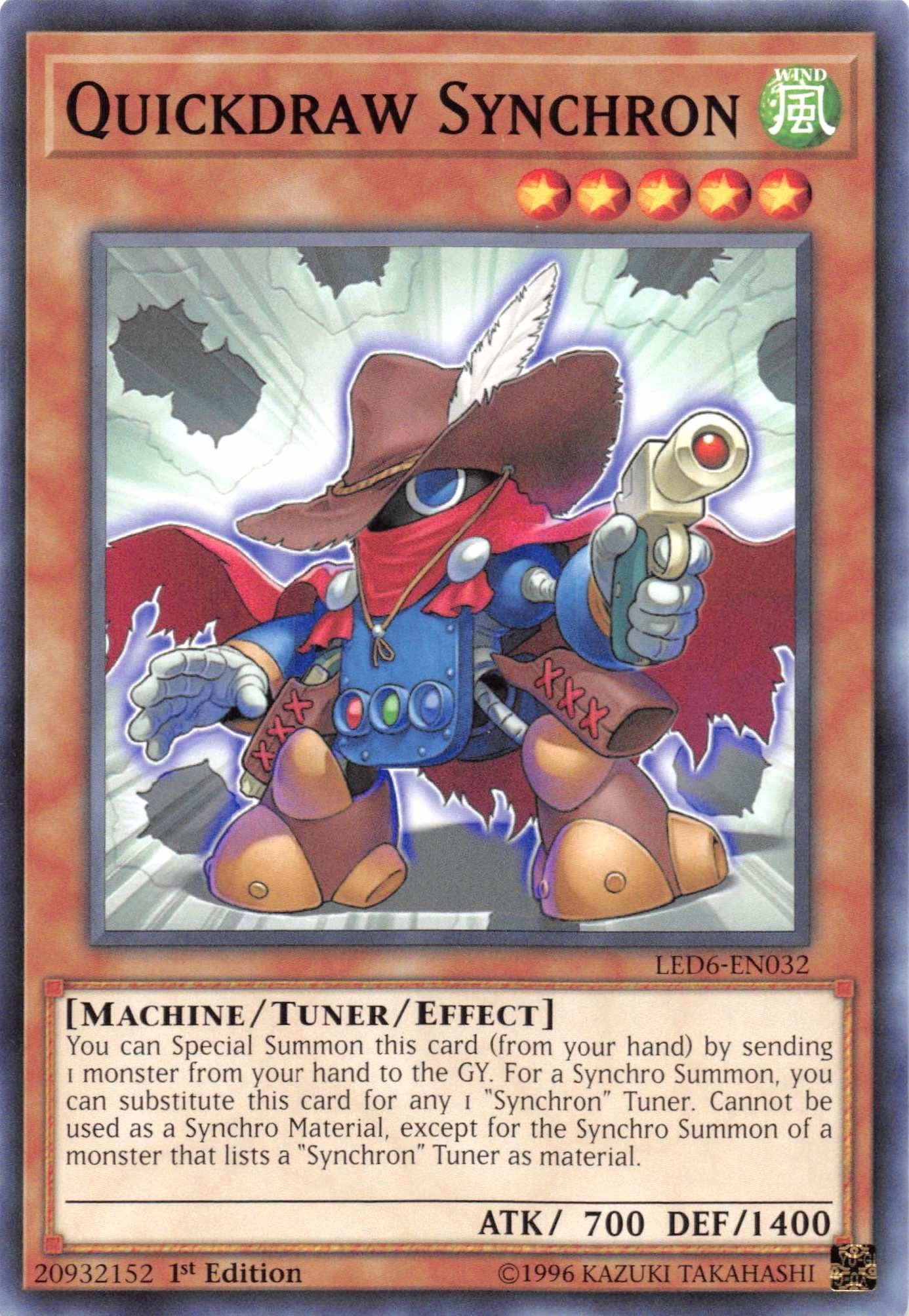 Quickdraw Synchron (6032) (LED6) - YuGiOh Single