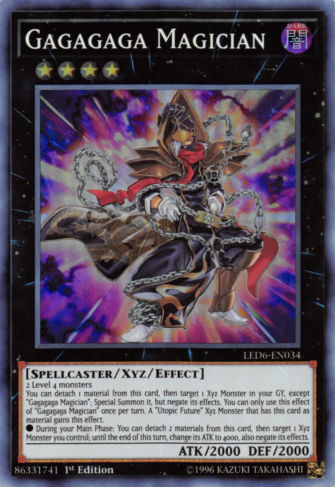 Gagagaga Magician (6034) (LED6) - YuGiOh Single