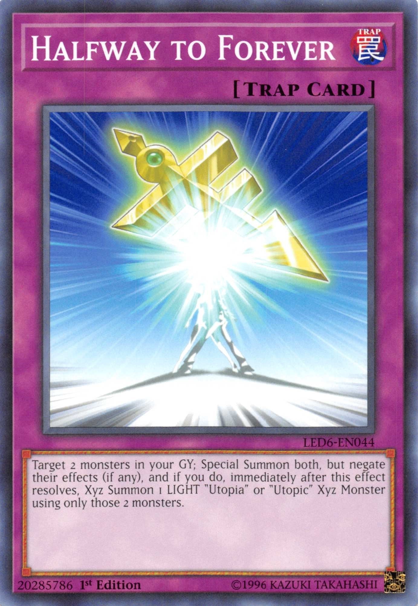 Halfway to Forever (6044) (LED6) - YuGiOh Single
