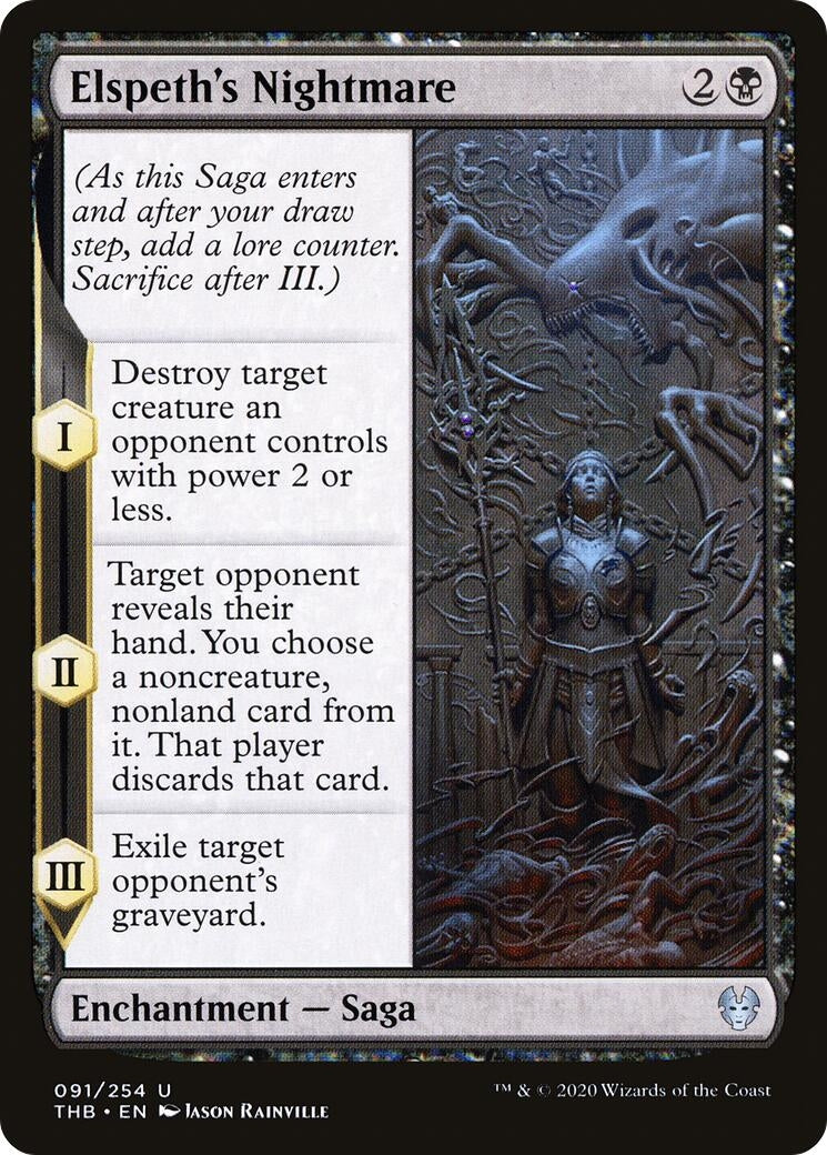 Elspeth’s Nightmare (91) [THB] - MTG Single