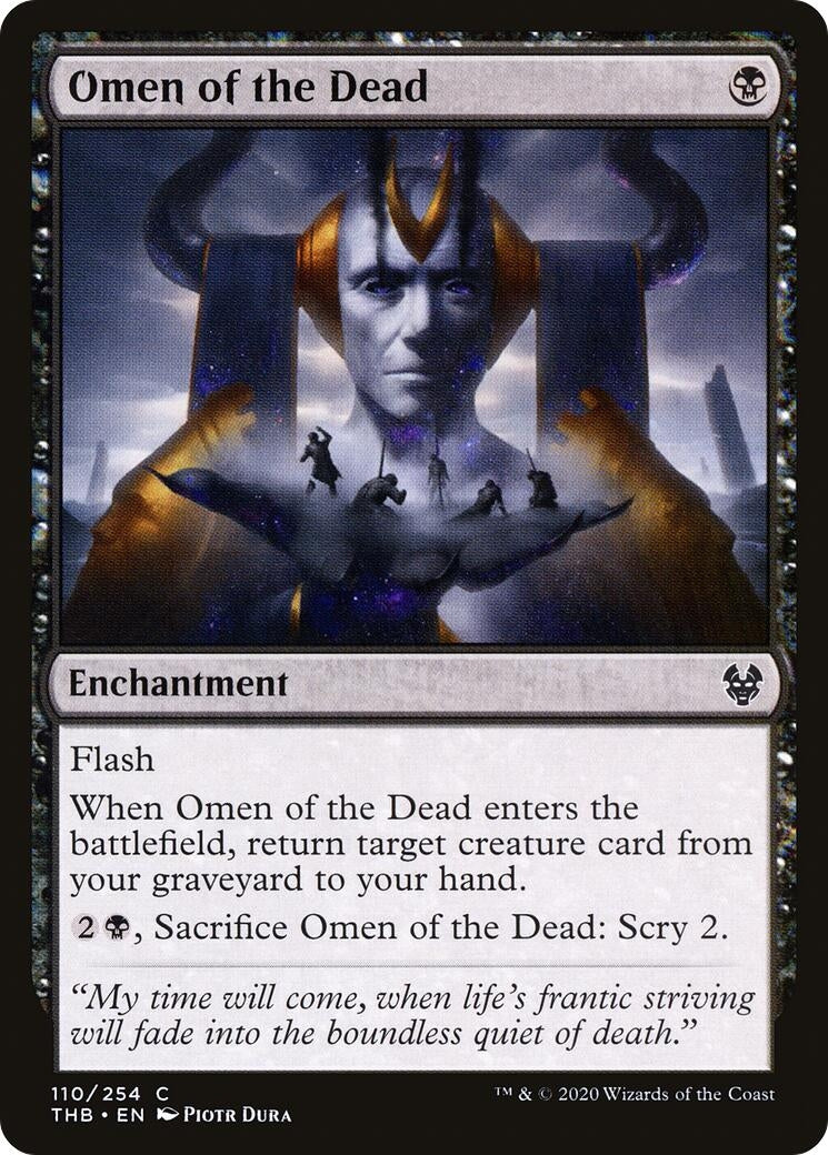 Omen of the Dead (110) [THB] - MTG Single