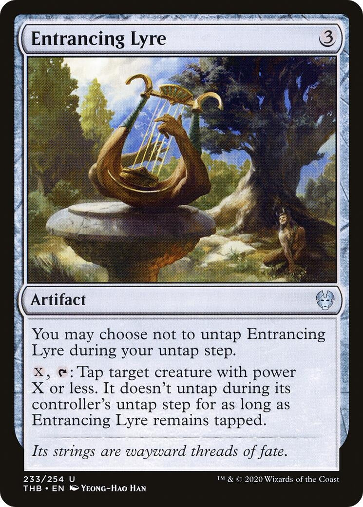 Entrancing Lyre (233) [THB] - MTG Single