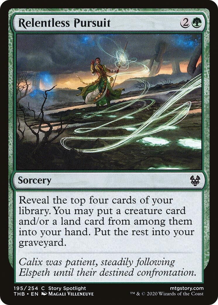 Relentless Pursuit (195) [THB] - MTG Single