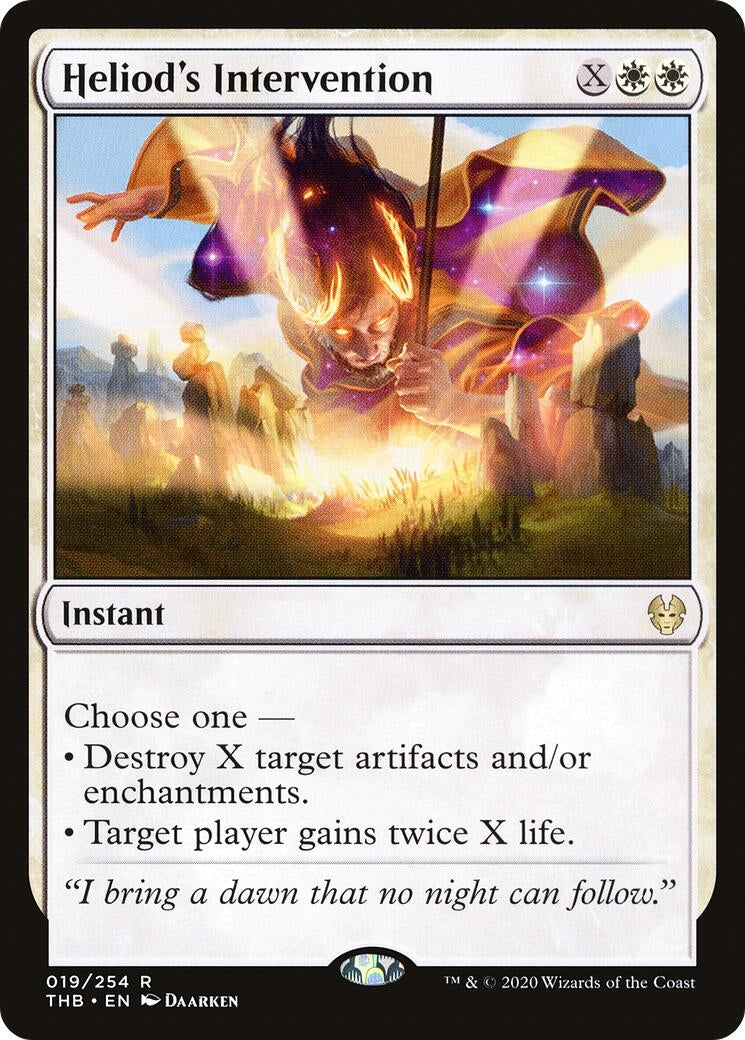 Heliod’s Intervention (19) [THB] - MTG Single