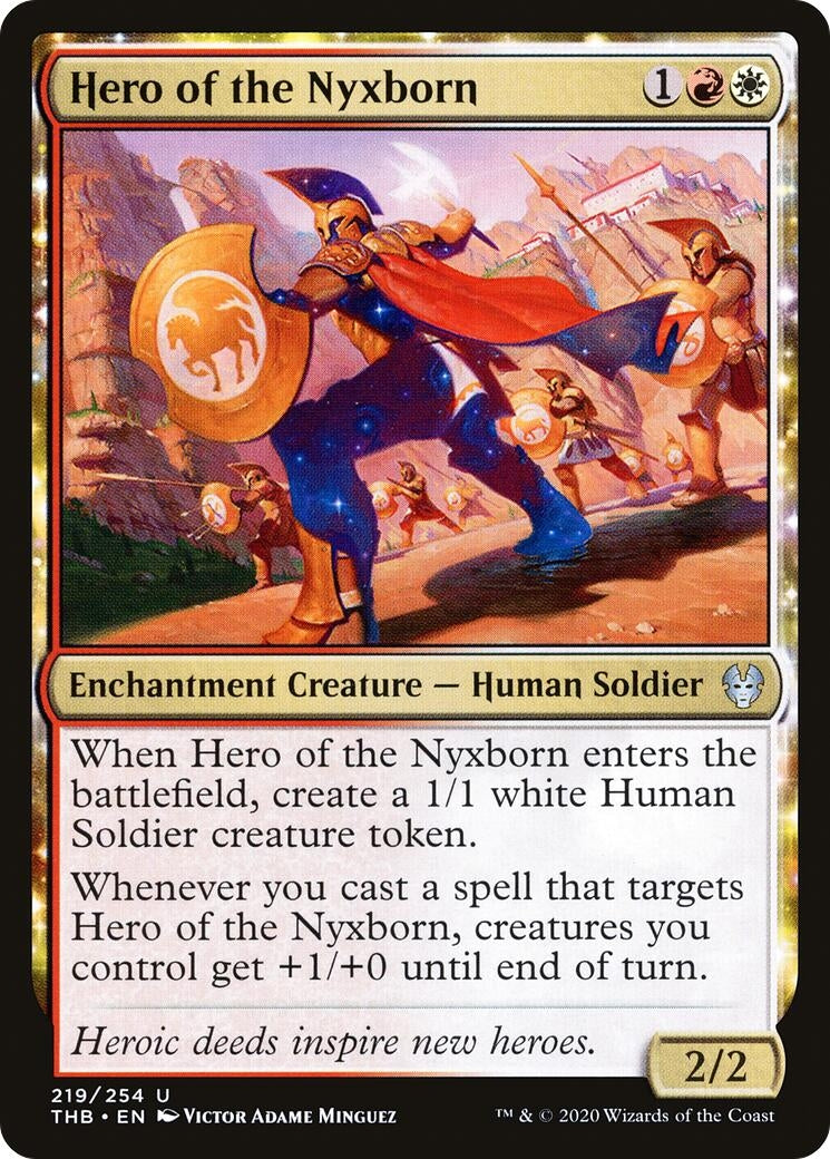 Hero of the Nyxborn (219) [THB] - MTG Single