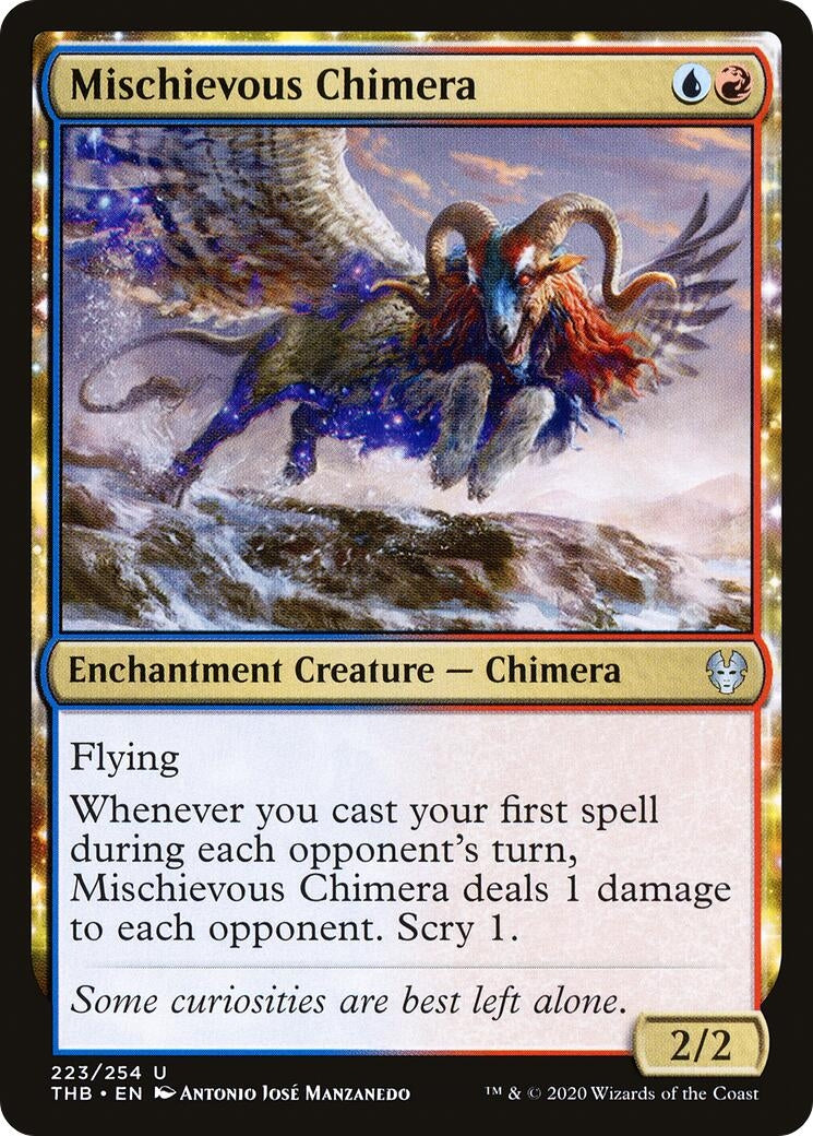 Mischievous Chimera (223) [THB] - MTG Single