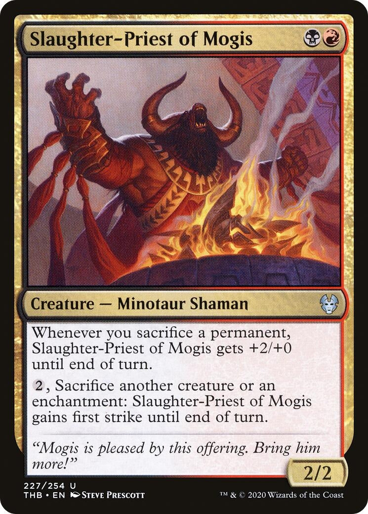 Slaughter-Priest of Mogis (227) [THB] - MTG Single
