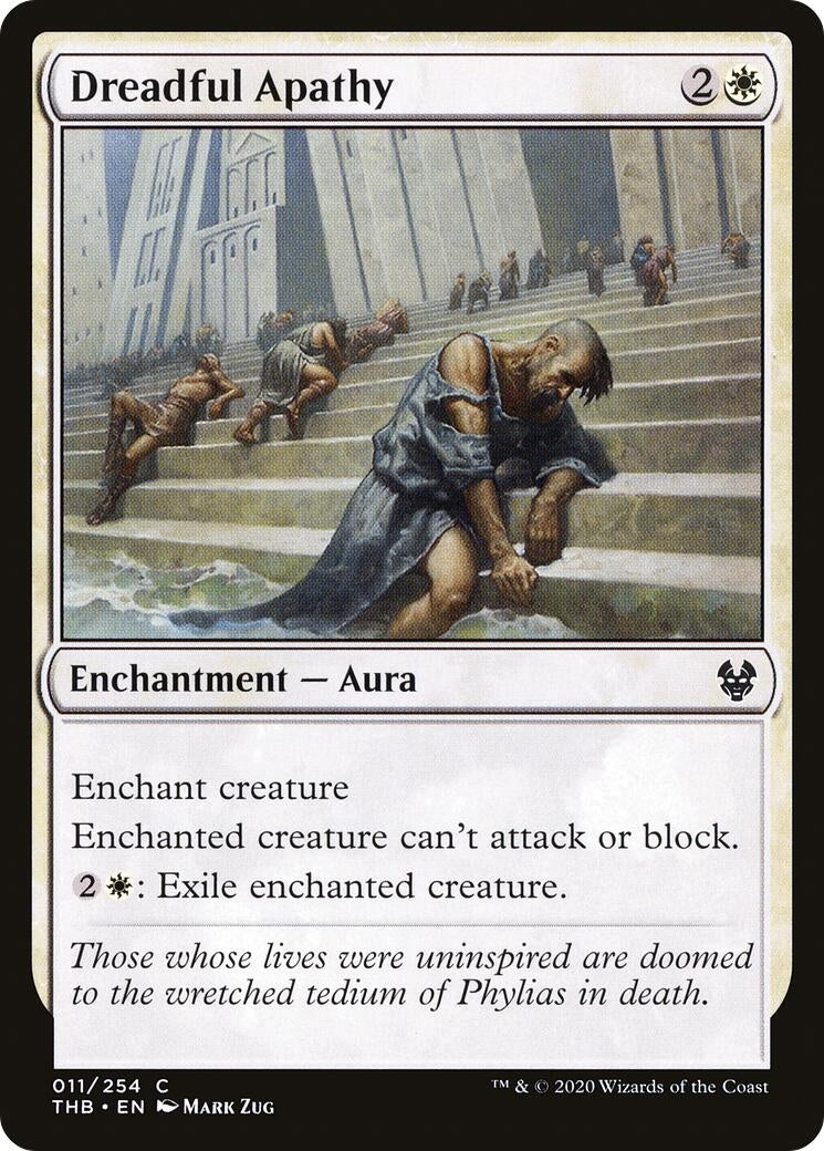 Dreadful Apathy (11) [THB] - MTG Single
